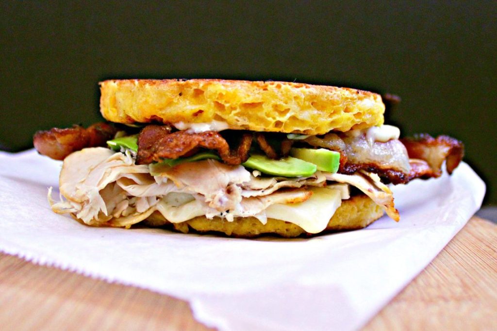 This epic low carb sandwich will knock your socks off with it's excellence. Loaded with delicious treats, this dish will be your next best friend.