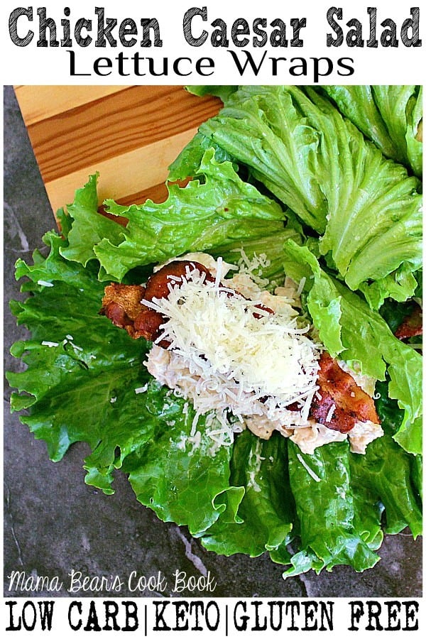 pin this chicken Caesar salad recipe for later!
