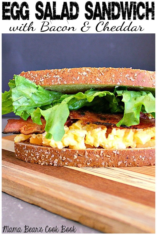 pin this egg salad sandwich recipe for later!