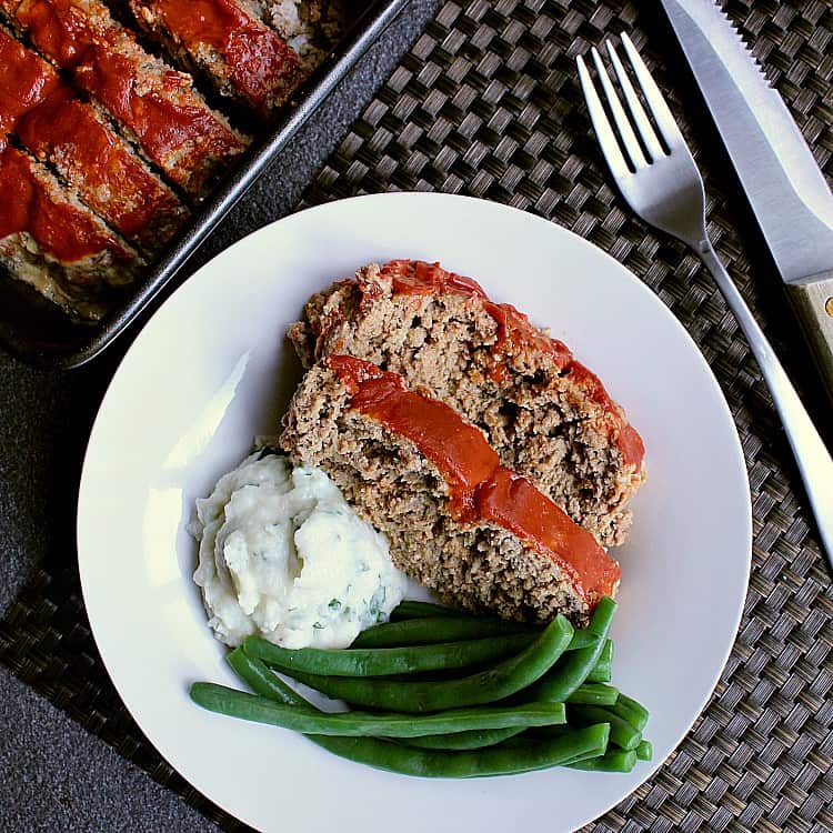 This Low Carb Meatloaf is packed with flavour and absolutely delicious; your family will never know it's made with keto friendly ingredients!
