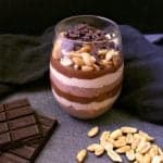 This easy Low Carb Peanut Butter Cup Cheesecake Parfait tops the cake with it's perfect texture, amazing flavour, romantic disposition and beautiful layers.