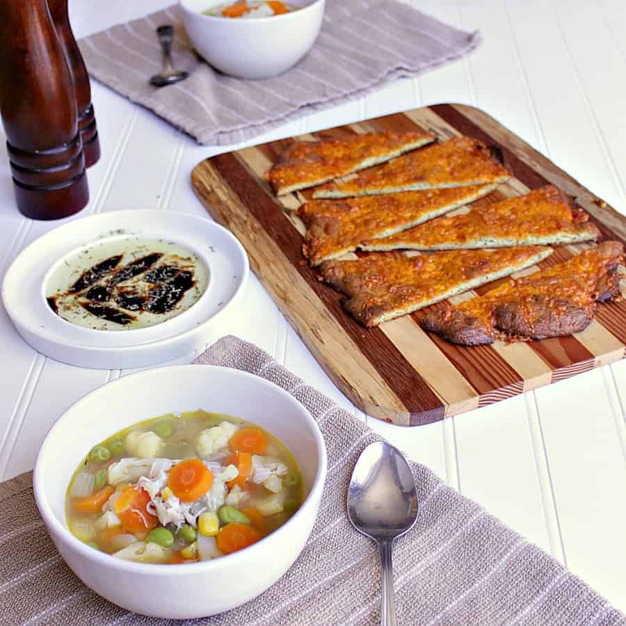 Cheesy Keto Flatbread Mama Bear's Cookbook