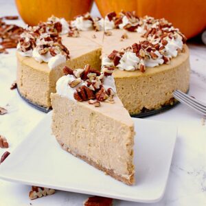 Keto Pumpkin Cheesecake