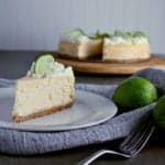 Impress your guests with this ridiculously delish Ultra Creamy Lime Cheesecake, perfect for birthdays or any other special occasion.