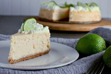 Impress your guests with this ridiculously delish Ultra Creamy Lime Cheesecake, perfect for birthdays or any other special occasion.