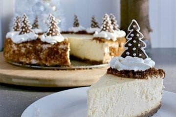 Gingerbread Crust Cheesecake.