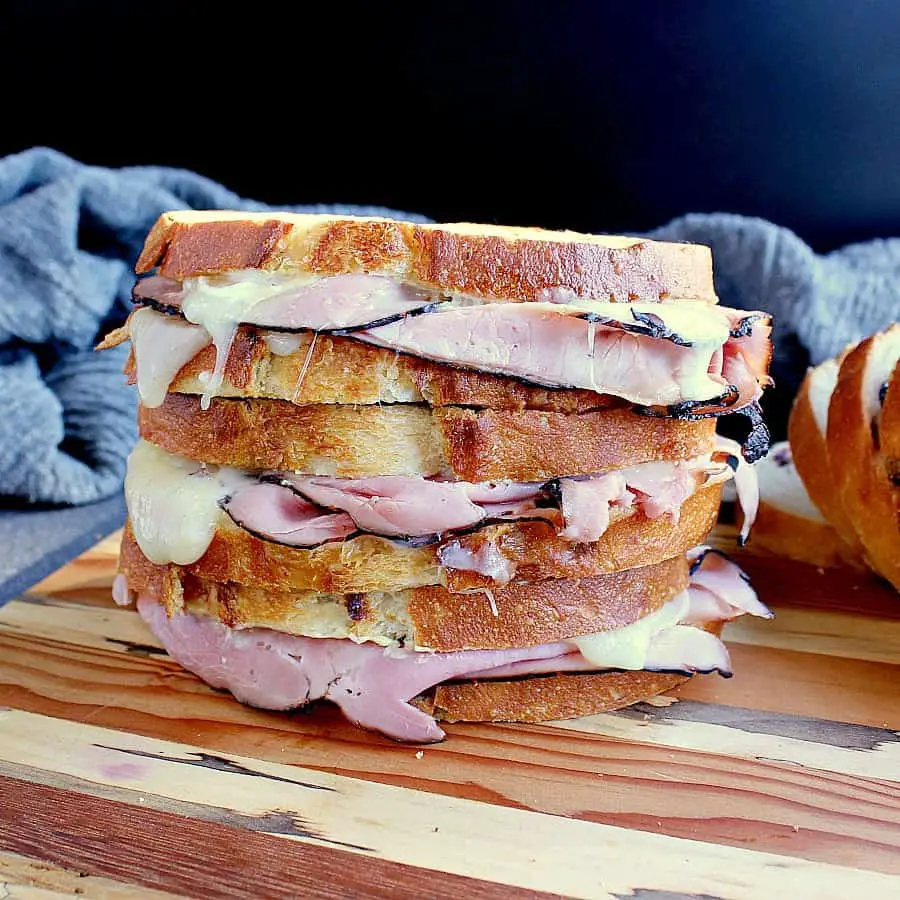 grilled ham and cheese cranberry loaf feature