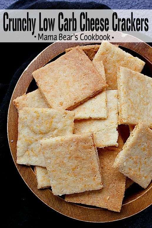 Easy Low Carb Keto Crackers Recipe Just 4 Simple Ingredients