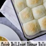 Pin this Quick Pull-Apart Dinner Rolls recipe for later!