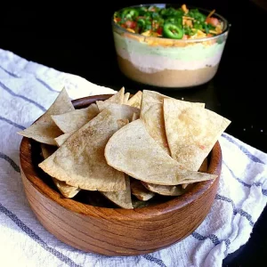 Low Carb Tortilla Chips Appetizer