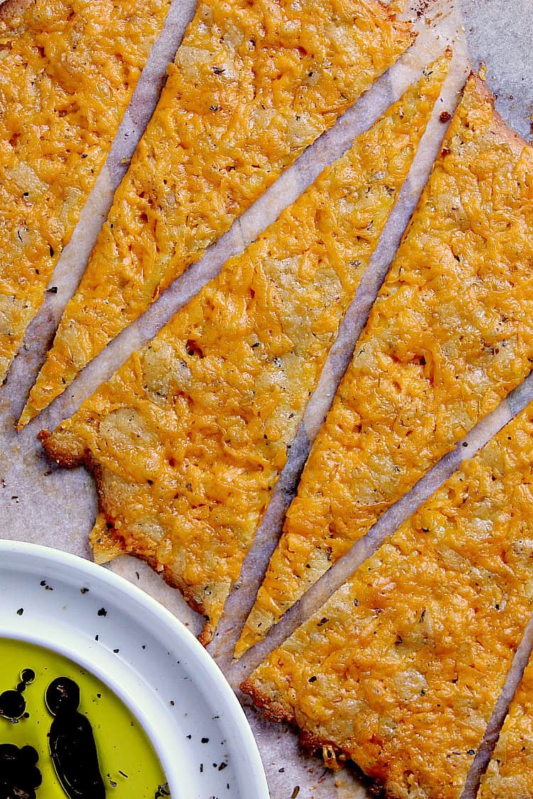 Cheesy Keto Flatbread Mama Bear's Cookbook