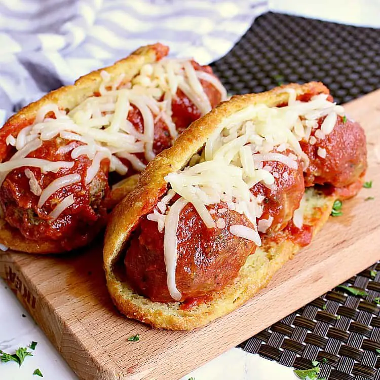 Keto Meatball Subs - Low Carb Dinners For The Family