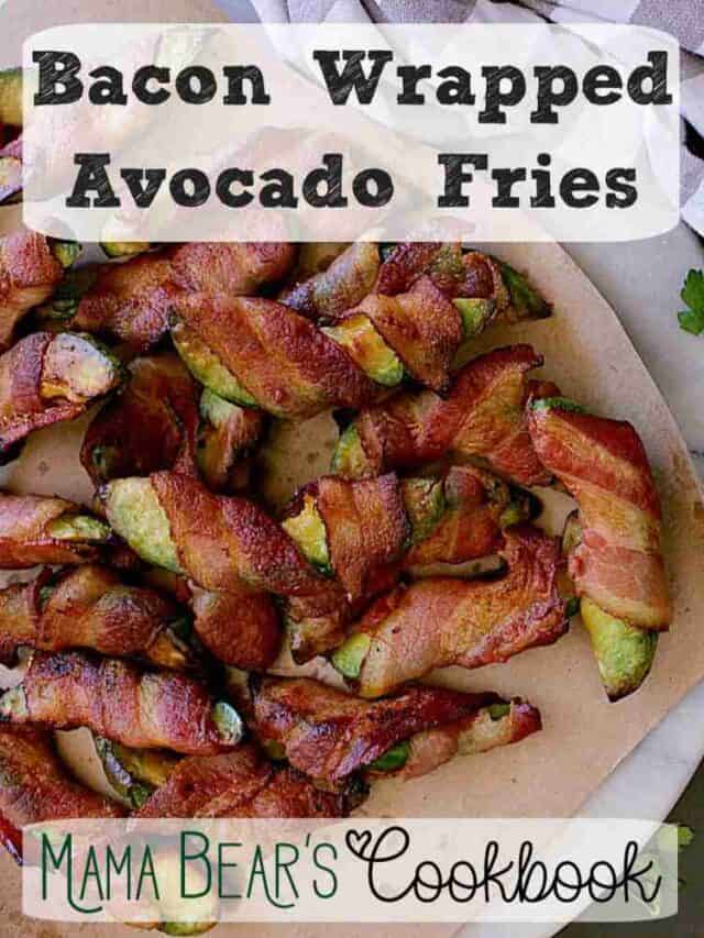 Bacon Wrapped Avocado Fries