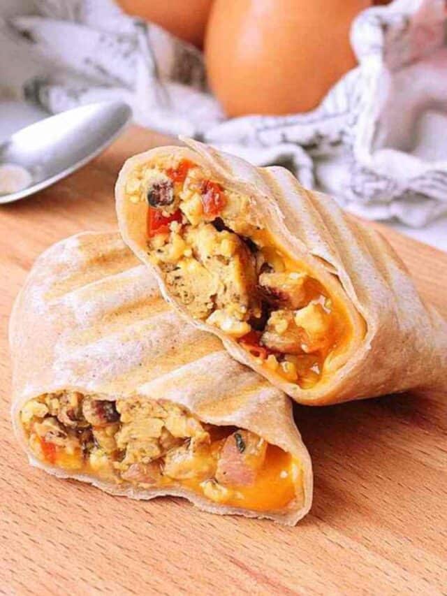 Keto Breakfast Burritos