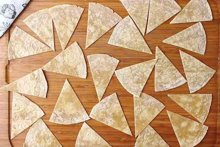 Easy Low Carb Baked Tortilla Chips