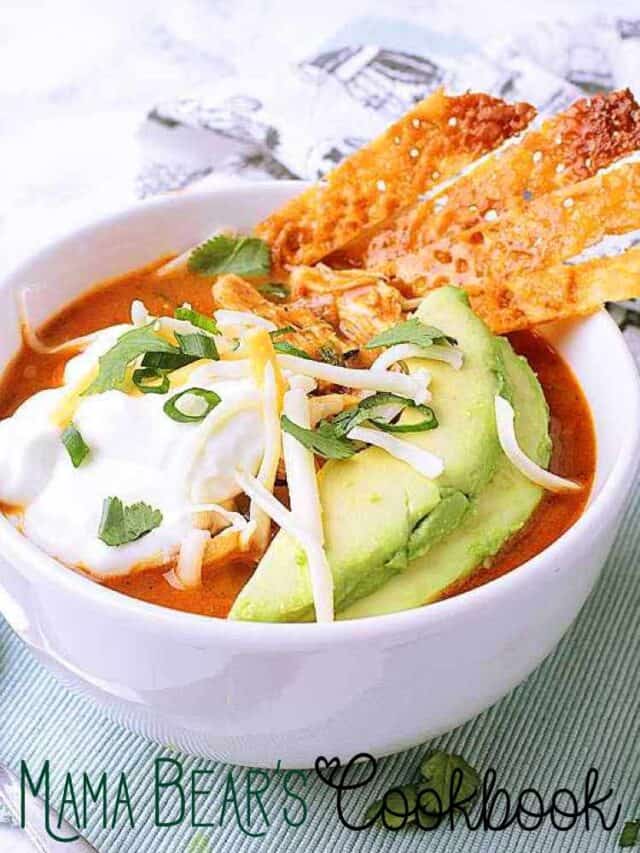 Keto Chicken Tortilla Soup