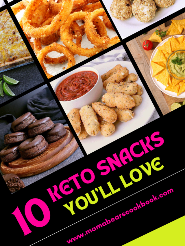 10 Keto Snack Recipes You’ll Love