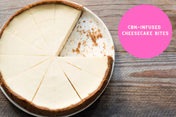 cbn infused keto cheesecake