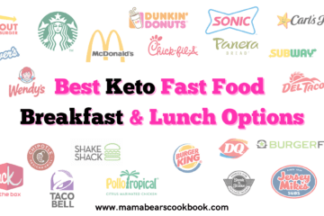 191 Best Keto Fast Food Breakfast & Lunch Options