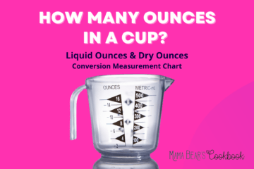 How Many Ounces In A Cup