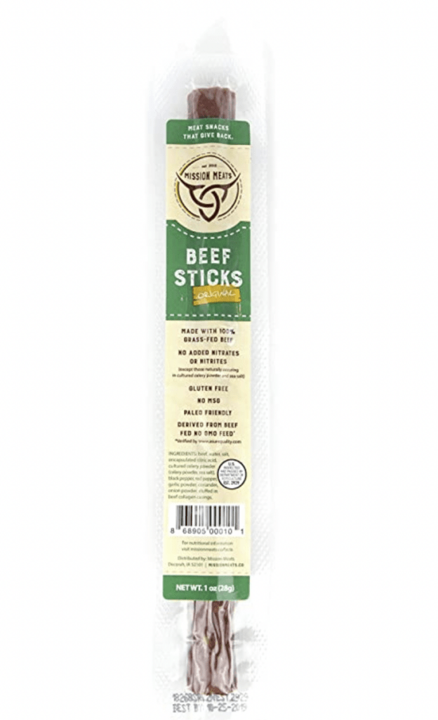 Mission Meats Beef Sticks