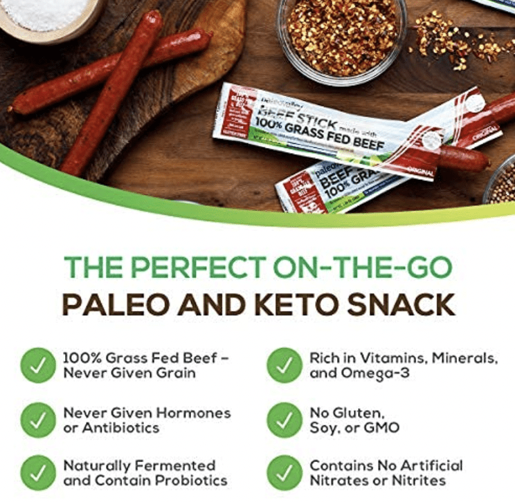 Paleoalley Beef Sticks- Best Keto Beef Jerky