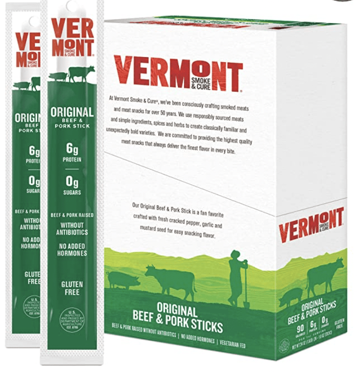 Vermont Keto Beef Sticks