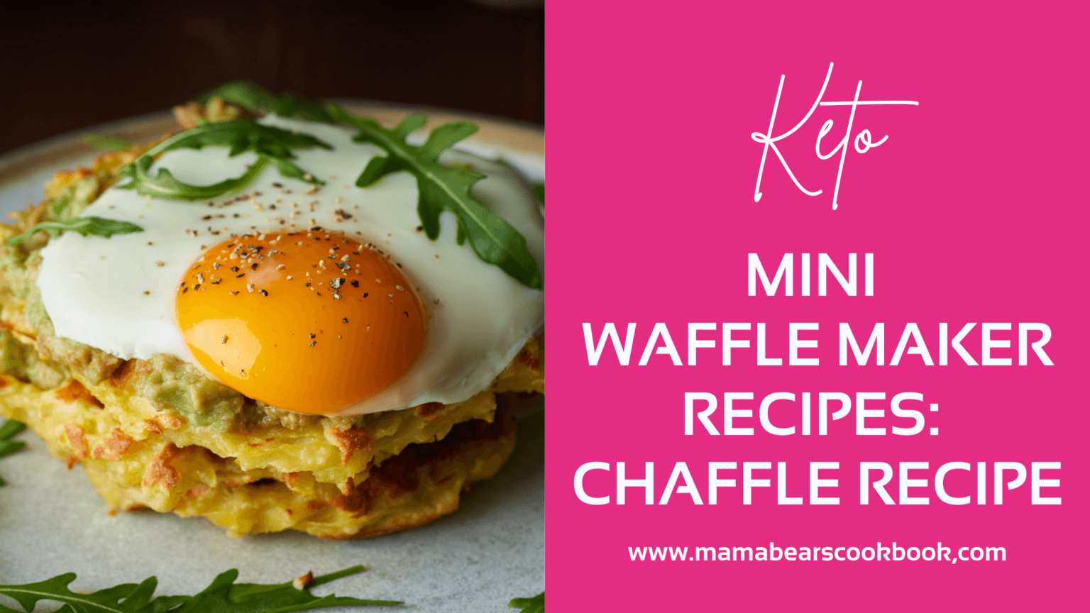 Keto Mini Waffle Maker Recipes Easy Chaffle Recipe