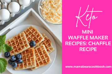 Keto Mini Waffle Maker Recipes Easy Chaffle Recipe