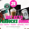 Hot Keto Starbucks Drinks