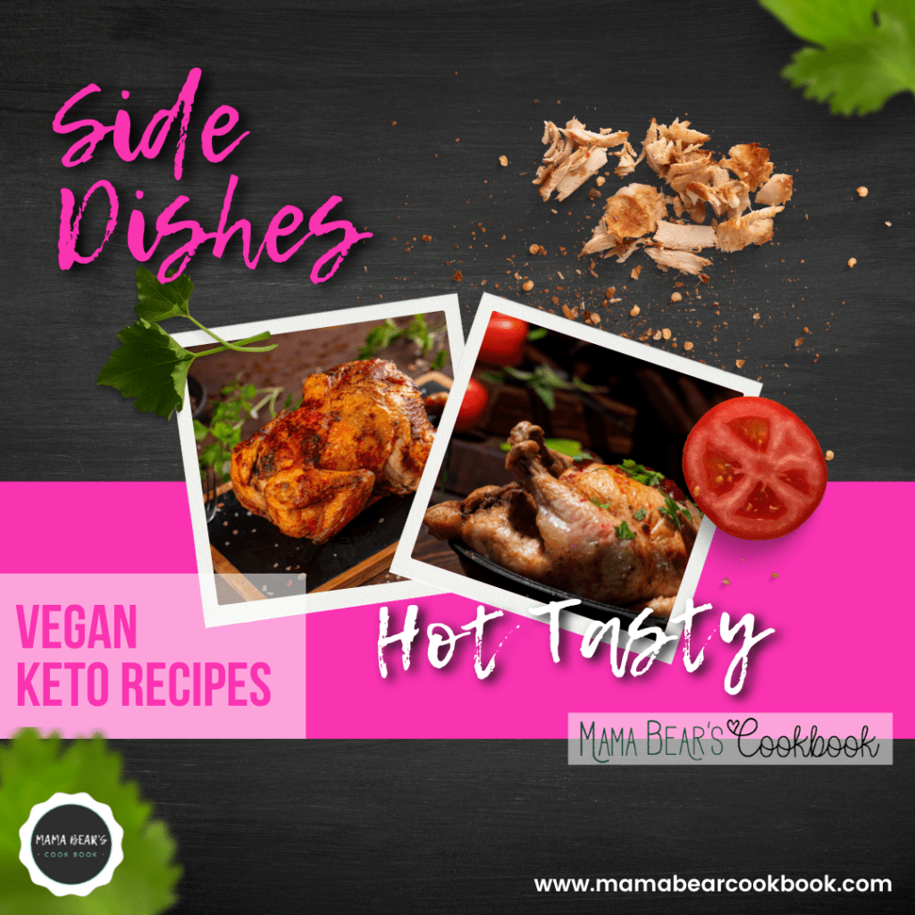 side dishes of chicken teriyaki