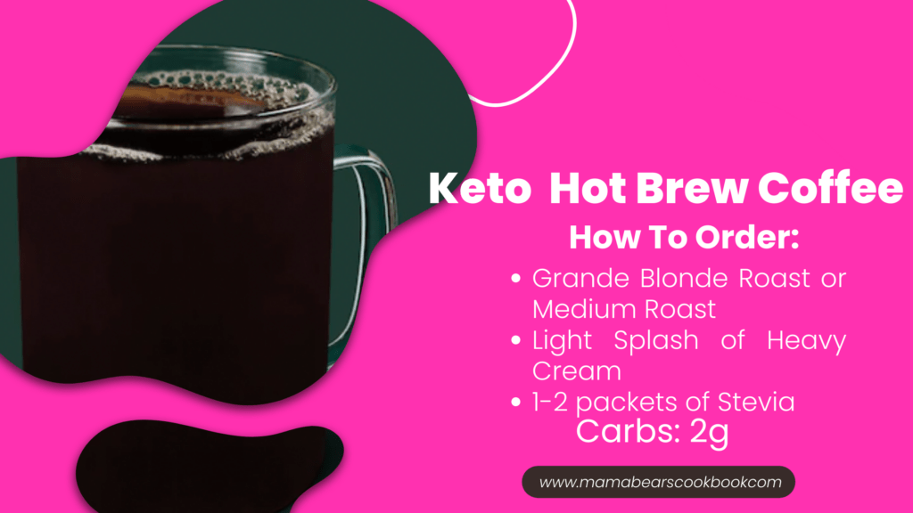 Keto Hot Brew Coffee