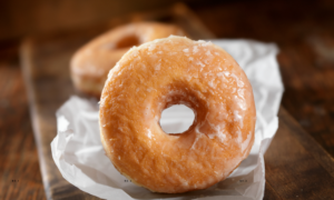 Keto Glazed Donut Recipe - Single Donut