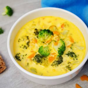 Keto Broccoli Cheese Soup Recipe